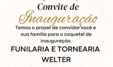 Funilaria e Tornearia Welter inaugura nova sede ampliada em Nova Santa Rosa neste sábado dia 03