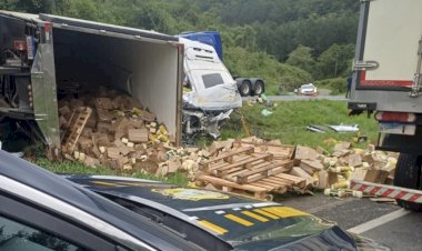 Ação conjunta prende três suspeitos por roubo de caminhão que resultou em acidente com seis mortes na BR-116