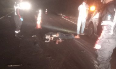 Jovem de 19 anos morre e ciclista fica gravemente ferido em acidente na PR-496,  na saída de Terra Roxa a Guaíra