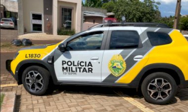 Polícia Militar atende local de morte e prende suspeito de homicídio na área da 3ª Companhia, em Santa Helena