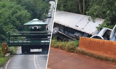 ALERTA:  Mais cuidado nas rodovias em época de safra, susto no mesmo local em dois dias seguidos na PR 491