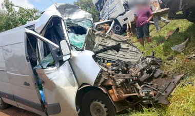 Colisão frontal na BR-277 deixa um morto e três feridos em Nova Laranjeiras