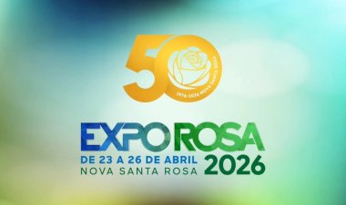 Expo Rosa 2026 celebrará os 50 anos de Nova Santa Rosa com quatro dias de programação