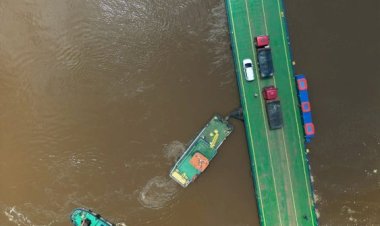 Interdições e falta de segunda balsa agravam situação na BR-272 entre Guaíra e Francisco Alves