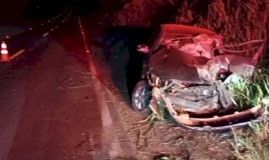 Grave acidente envolve três veículos na PR-496 em Terra Roxa