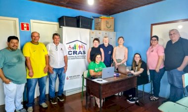 CRAS Itinerante realiza atendimentos no distrito de Planalto do Oeste, em Nova Santa Rosa