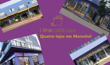 Lojas 1,99 do Prédio Roxo inovam e oferecem variedade especial para a Páscoa em Marechal Rondon