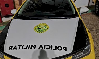 Homem é preso após agredir vítima com pedaço de madeira em Marechal Cândido Rondon