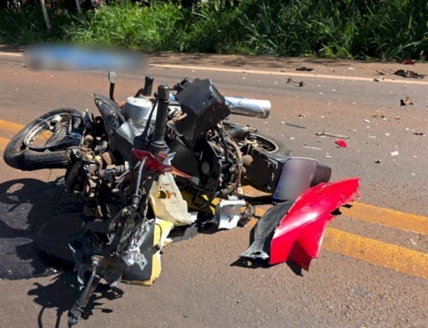 Motociclista que morreu hoje pela manhã na saída de Toledo Para   Assis Chateaubriand tinha 27 anos