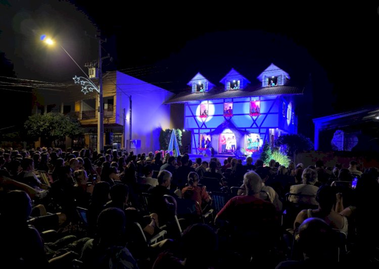 Cantata Natalina encerra o Natal da Família 2025 com chave de ouro em Nova Santa Rosa