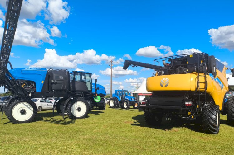 Equagril New Holland destaca tecnologia de ponta no segundo dia do Agroshow Copagril 2026