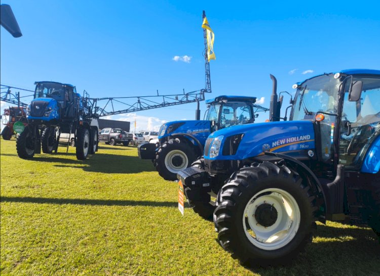 Equagril New Holland destaca tecnologia de ponta no segundo dia do Agroshow Copagril 2026