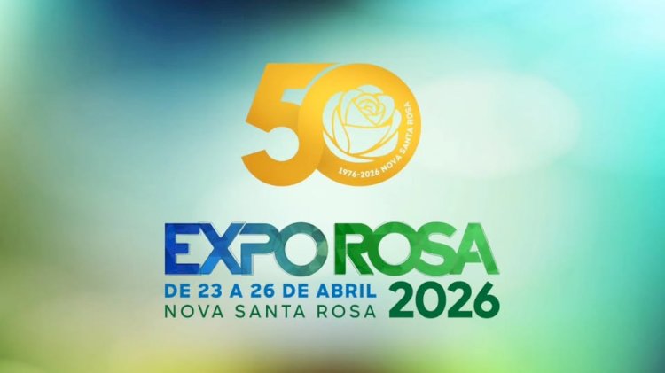 Expo Rosa 2026 celebrará os 50 anos de Nova Santa Rosa com quatro dias de programação