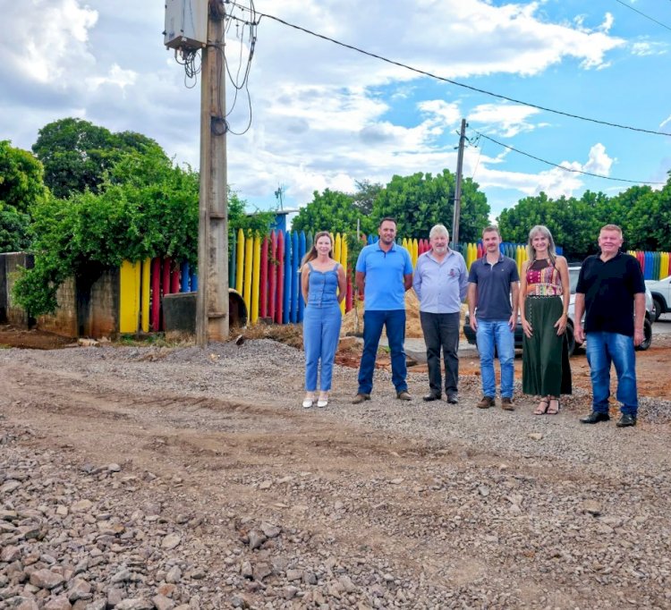 Prefeitura de Nova Santa Rosa atende demanda histórica da comunidade escolar de Alto Santa Fé com abertura de nova rua
