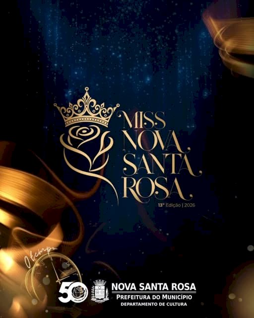 Ingressos para o Miss Nova Santa Rosa 2026 já estão à venda; baile terá show da banda Garotos de Ouro