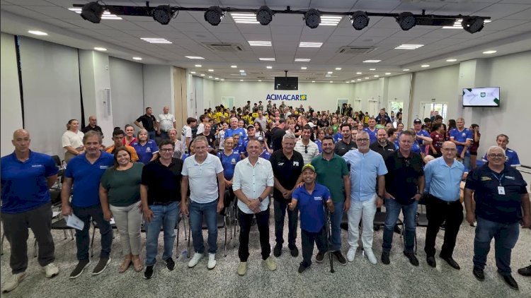Secretário de Estado do Esporte anuncia grandes competições e investimentos para Marechal Rondon