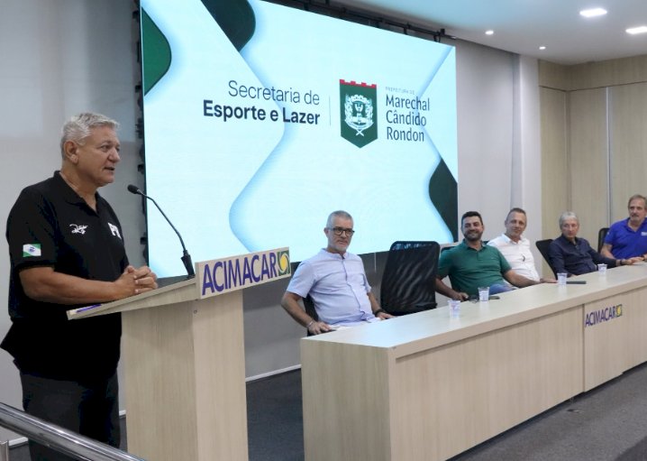 Secretário de Estado do Esporte anuncia grandes competições e investimentos para Marechal Rondon
