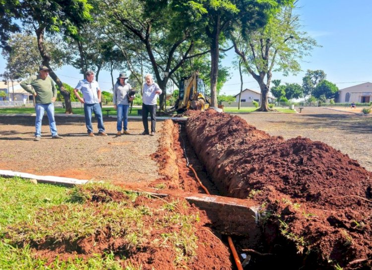 Praça Willy Barth recebe melhorias e serviços de manutenção em Planalto do Oeste