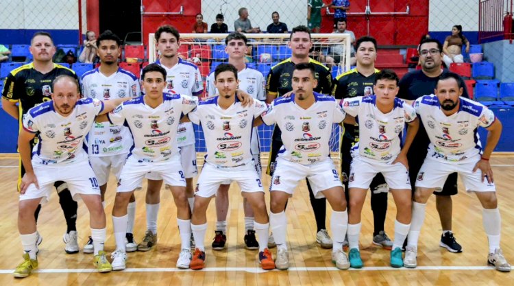Nova Santa Rosa Futsal faz bom jogo em amistoso contra equipe da Chave Bronze