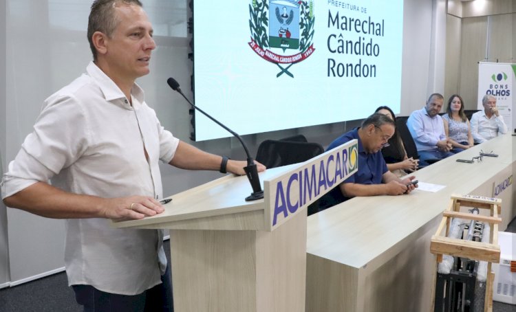 Lançamento regional do Programa Bons Olhos Paraná reúne autoridades em Marechal Cândido Rondon