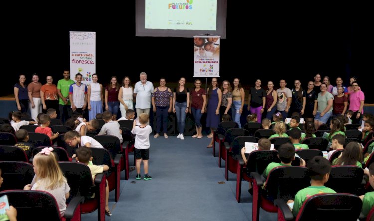 Projeto Plantando Futuros é apresentado a educadores e alunos em Nova Santa Rosa
