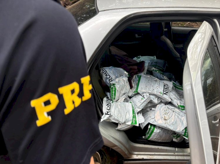 PRF apreende agrotóxicos após dupla de menores 