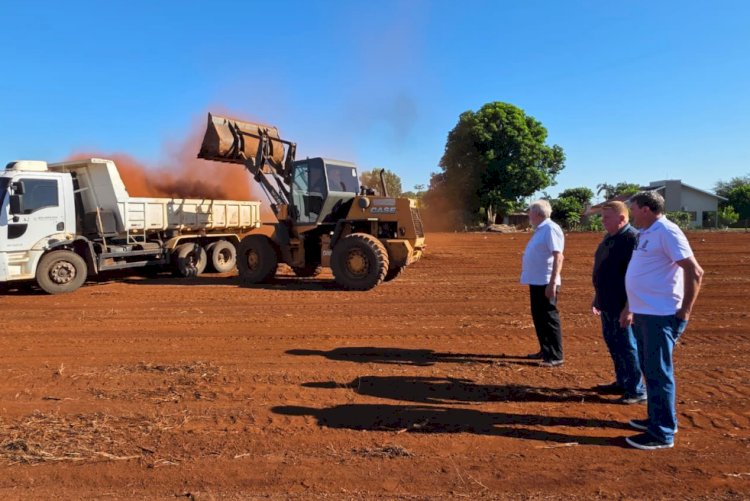 Trabalhos são intensificados no Parque de Exposições para a Expo Rosa 2026