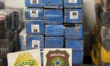 Mais de 4 toneladas de maconha são apreendidas em chácara no interior de Santa Helena (PR)