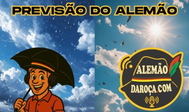 Semana segue seca e temperatura começa a subir