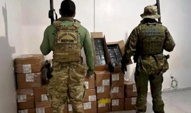 Barracão abandonado escondia milhares de produtos ilícitos em Marechal Cândido Rondon