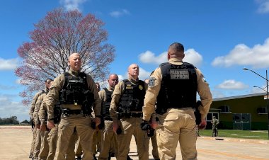 BPFRON realiza instrução de nivelamento para reforçar segurança nas divisas do Paraná