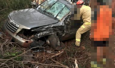 Acidente na PRC-467  entre  Marechal Rondon  e Curvado deixa empresário em estado grave