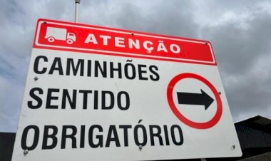 Mercedes cria rota alternativa para caminhões após o fechamento do acesso da BR-163 pela Colina
