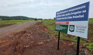 Mais uma obra iniciando em Marechal Cândido Rondon