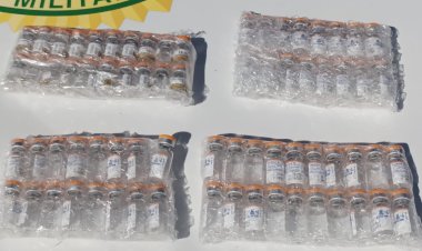 PMPR apreende motocicleta com 72 ampolas de medicamento contrabandeado em Francisco Alves