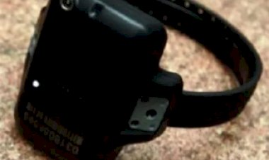 Tornozeleira eletrônica rompida é encontrada em loteamento de Nova Santa Rosa