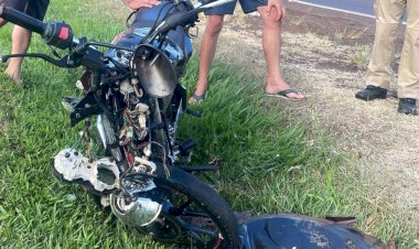 Motociclista morre após acidente na PR-317 em Santa Helena; motorista do carro é preso por embriaguez