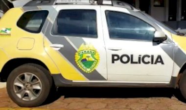 Polícia Militar encaminha suspeito por furto de madeiras em chácara