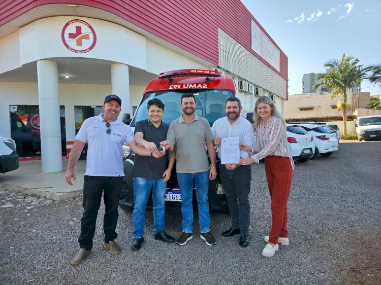 Marechal Cândido Rondon é contemplado com nova ambulância de suporte básico