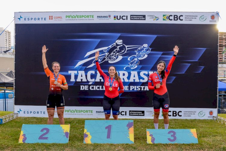 Maria Tereza Müller enche o pescoço de medalhas na Taça Brasil de Pista 2025