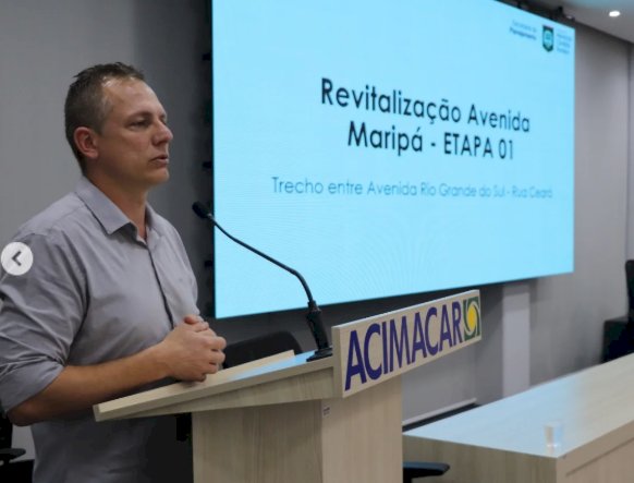 População aprova projeto de revitalização da Avenida Maripá durante audiência pública