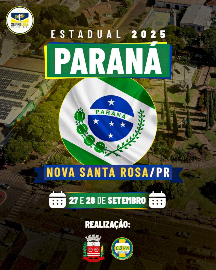 Nova Santa Rosa  será sede inédita da fase estadual da Superliga Melhor Idade de Voleibol Adaptado