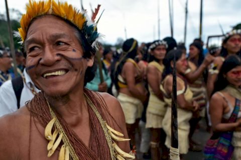 Primeiras 60 famílias indígenas são assentadas em terras compradas pela Itaipu, em Terra Roxa