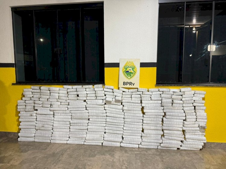 Casal é preso transportando 144 kg na região