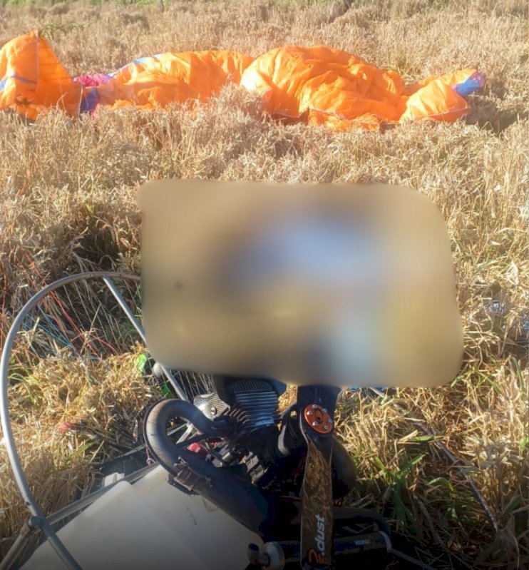 Atualizando: Empresário de Medianeira que morreu em acidente de paramotor  era policial Civil