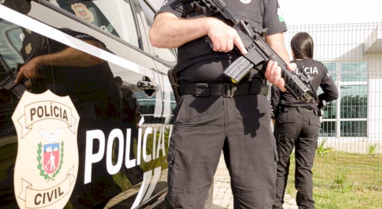 Polícia Civil prende cinco pessoas em operação contra furto de caminhonetes e tráfico em Guaíra