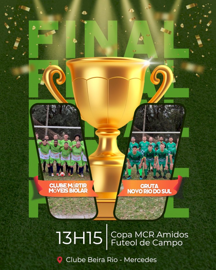 Final do Municipal de Futebol de Mercedes agita o Beira Rio neste sábado