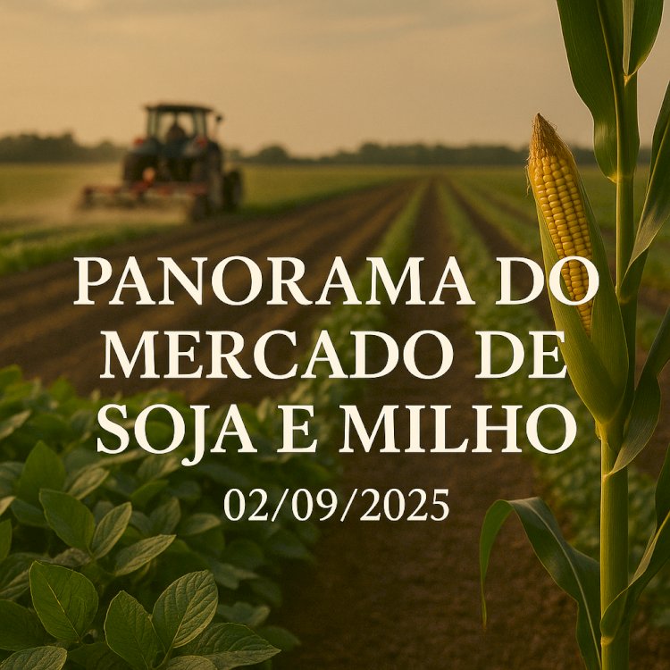 Panorama de Mercado da Soja e do Milho – 02/09/2025
