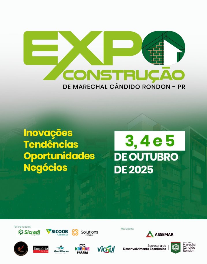 1ª Expo da Construção de Marechal Rondon será lançada  daqui  a pouco