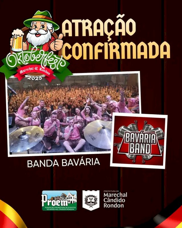 Oktoberfest 2025 em Marechal Rondon terá desfiles, concursos, música e muita tradição germânica